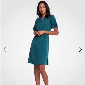 ANN TAYLOR Teal Dress